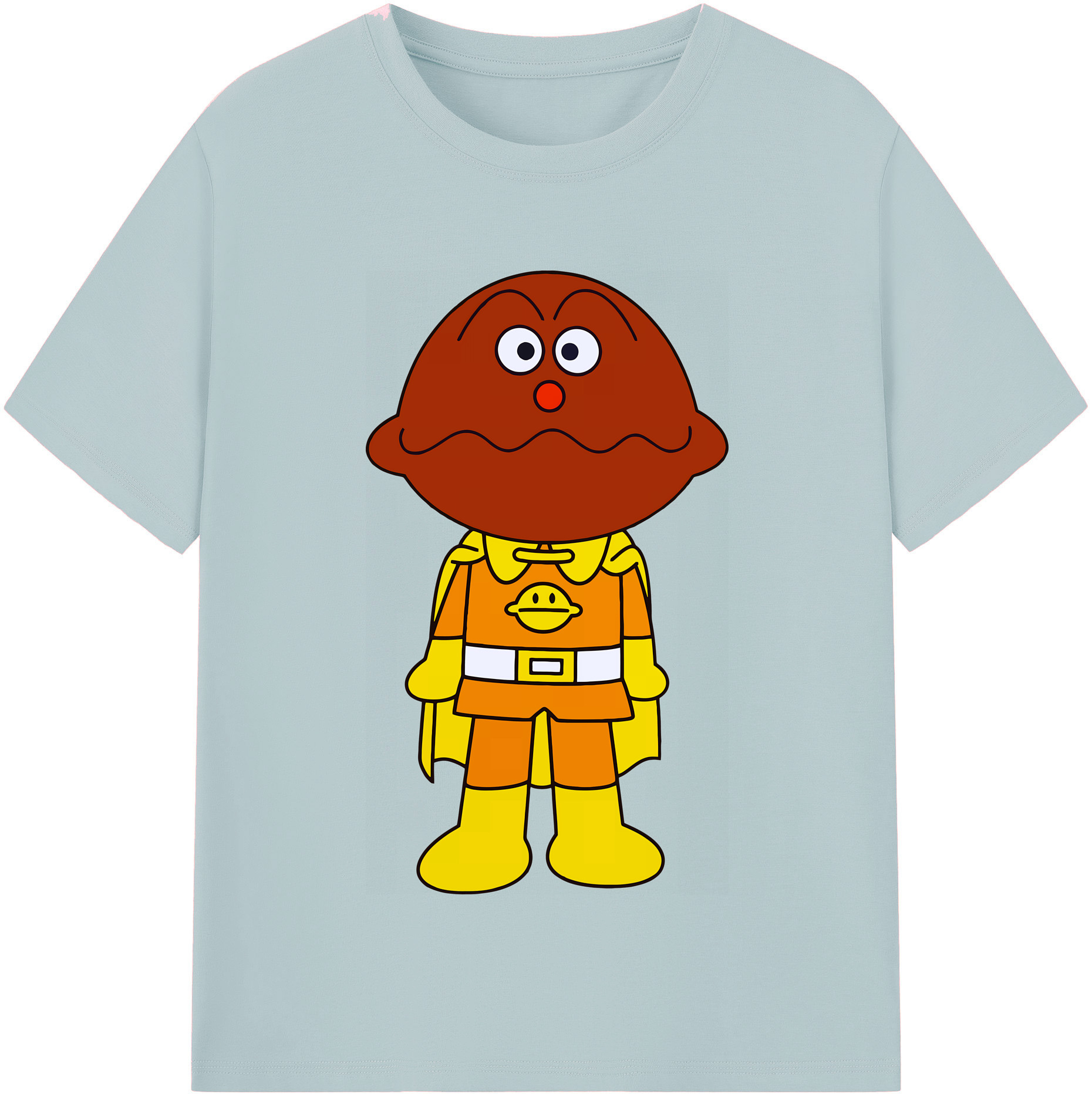 （画像用） アンパンマン Anpanman 綿100％半袖Tシャツ（フロントプリント）